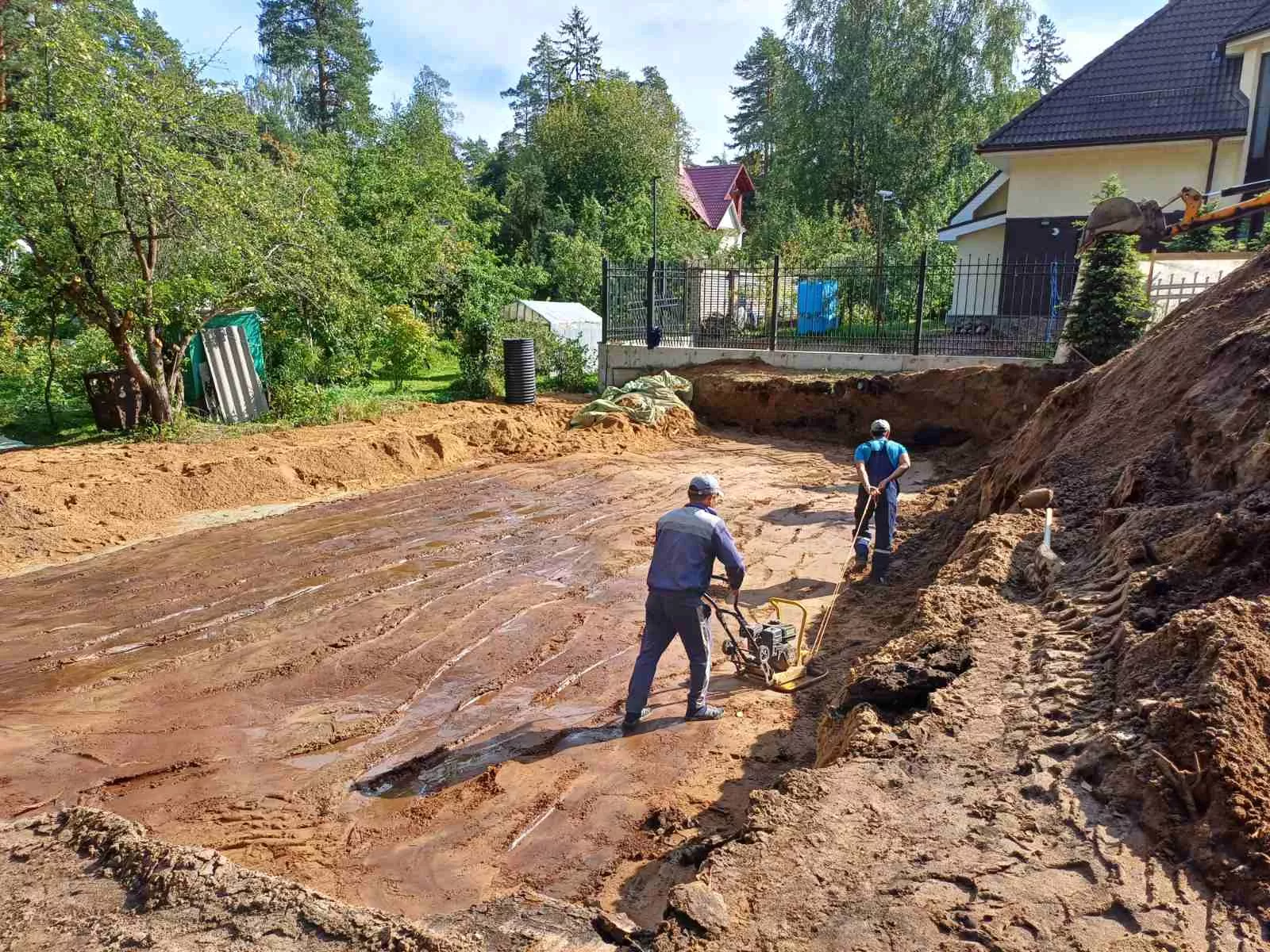 Устройство ленточного фундамента